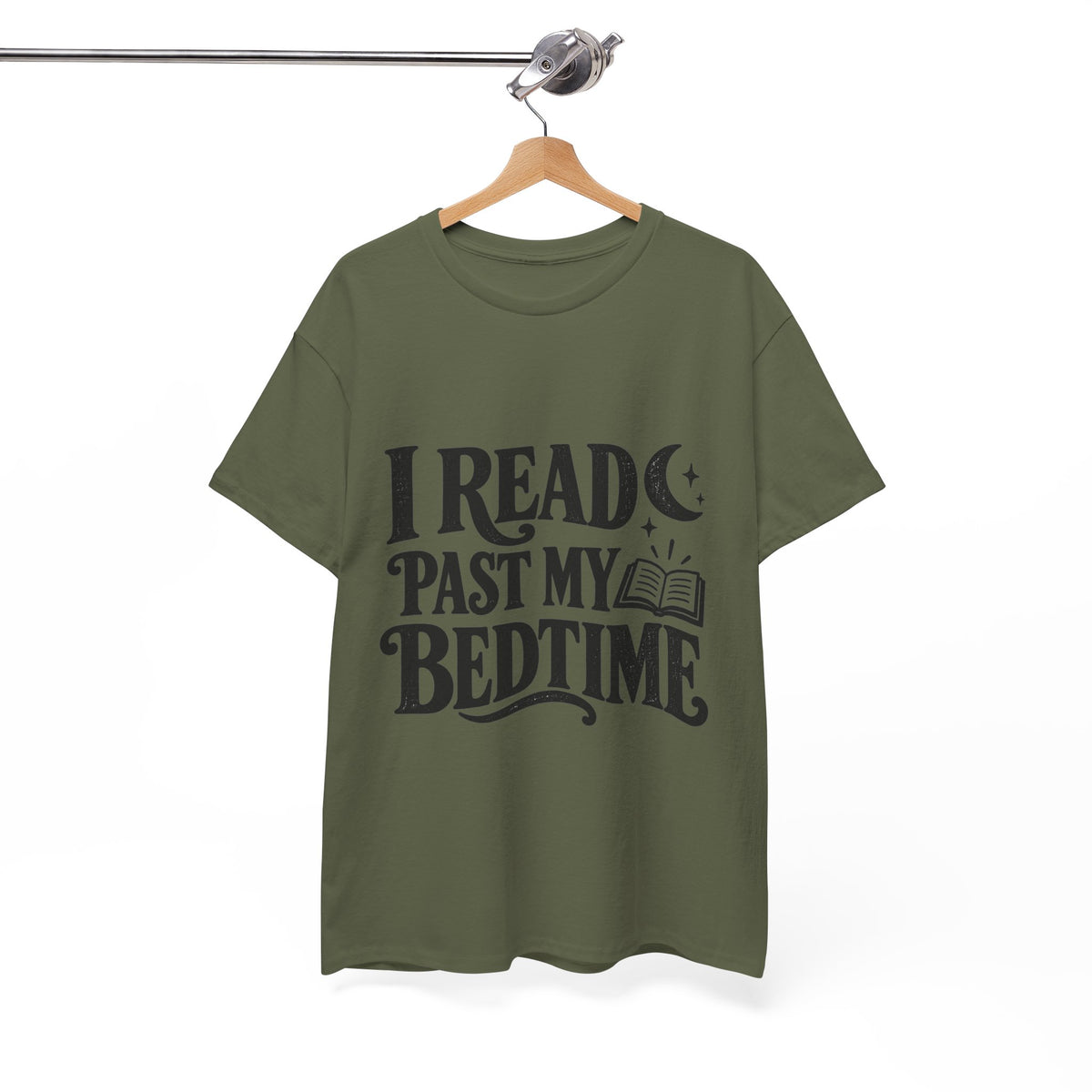I Read Past My Bedtime Book Lover T-Shirt