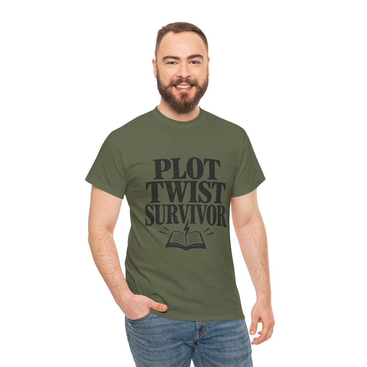 Plot Twist Survivor Book Lover T-Shirt