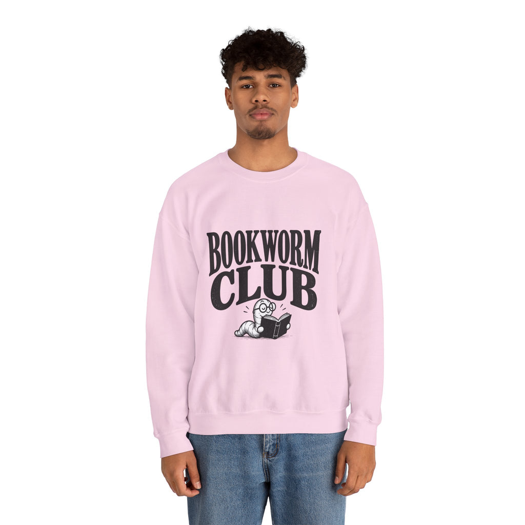 Bookworm Club Sweatshirt – Cozy Book Lover Crewneck