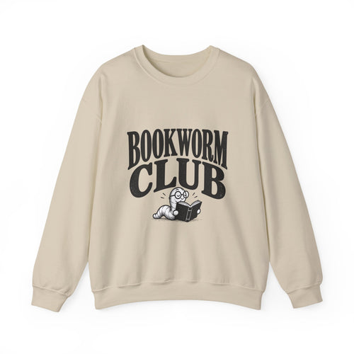 Bookworm Club Sweatshirt – Cozy Book Lover Crewneck
