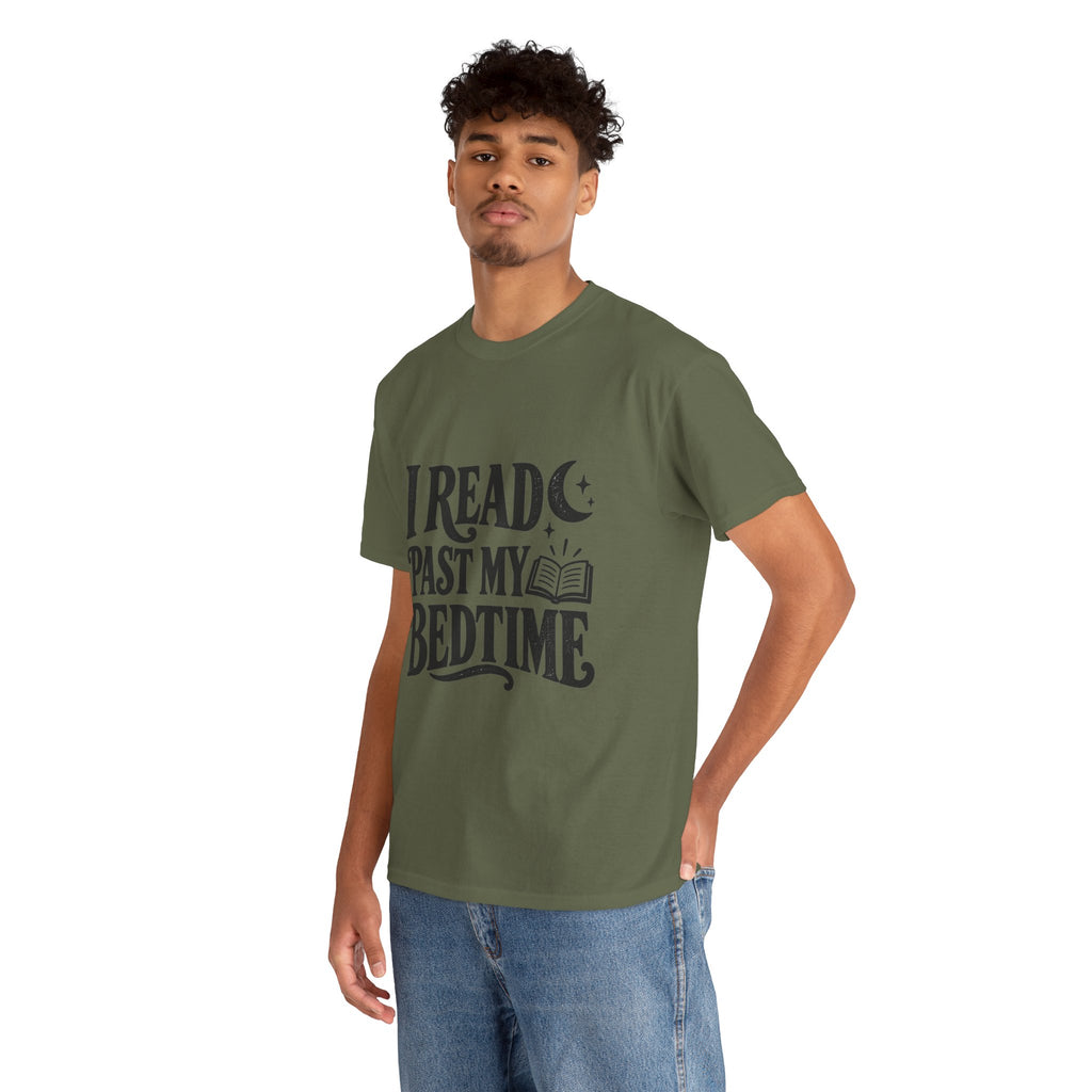 I Read Past My Bedtime Book Lover T-Shirt
