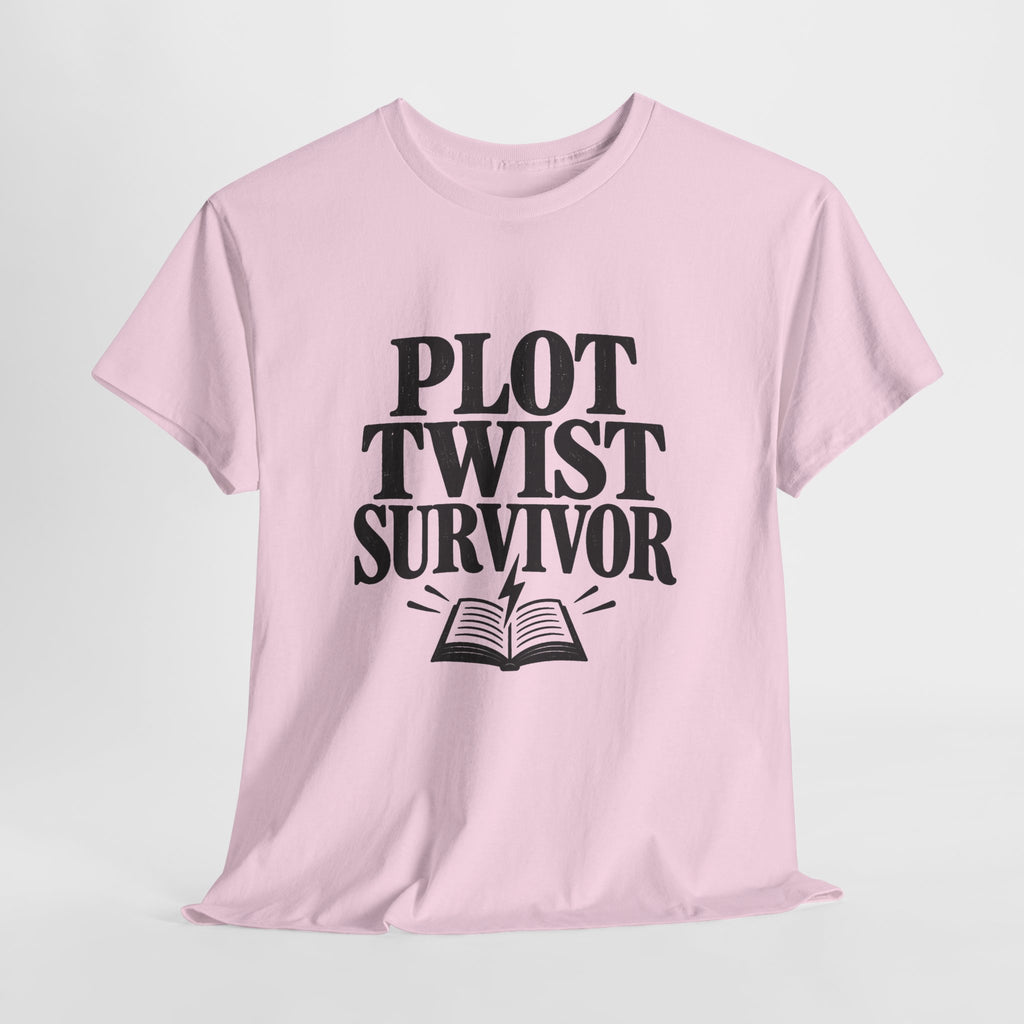 Plot Twist Survivor Book Lover T-Shirt