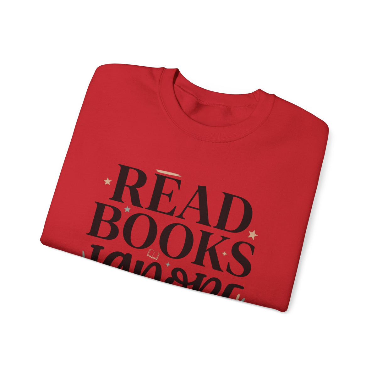 Read Books Ignore Reality Sweatshirt – Cozy Book Lover Crewneck