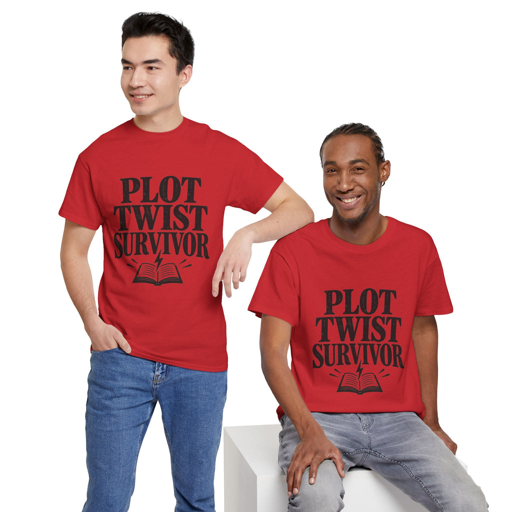 Plot Twist Survivor Book Lover T-Shirt