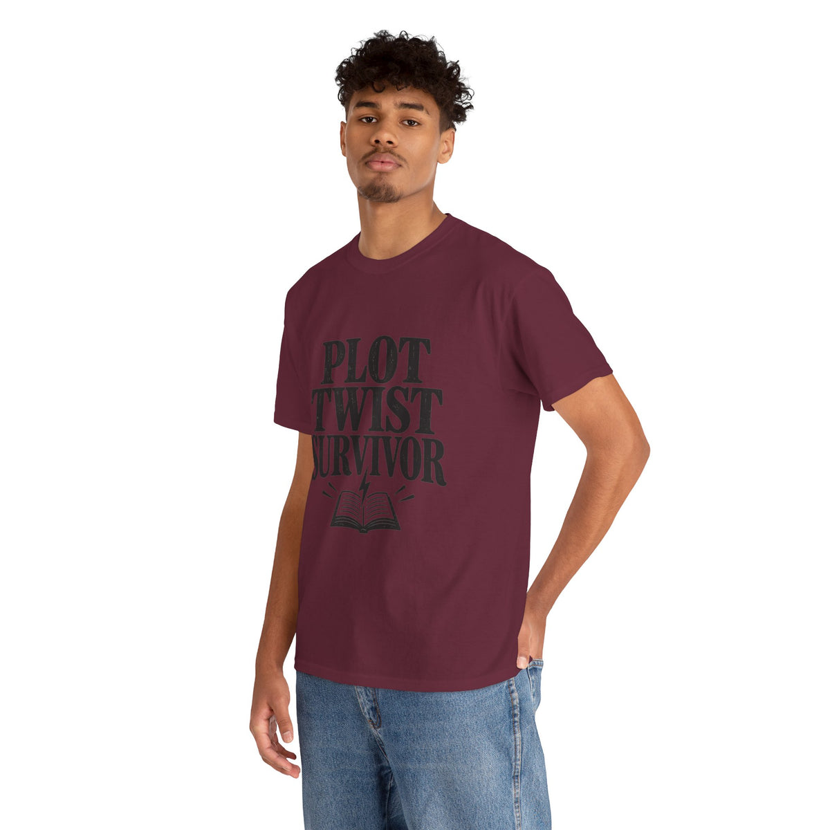 Plot Twist Survivor Book Lover T-Shirt