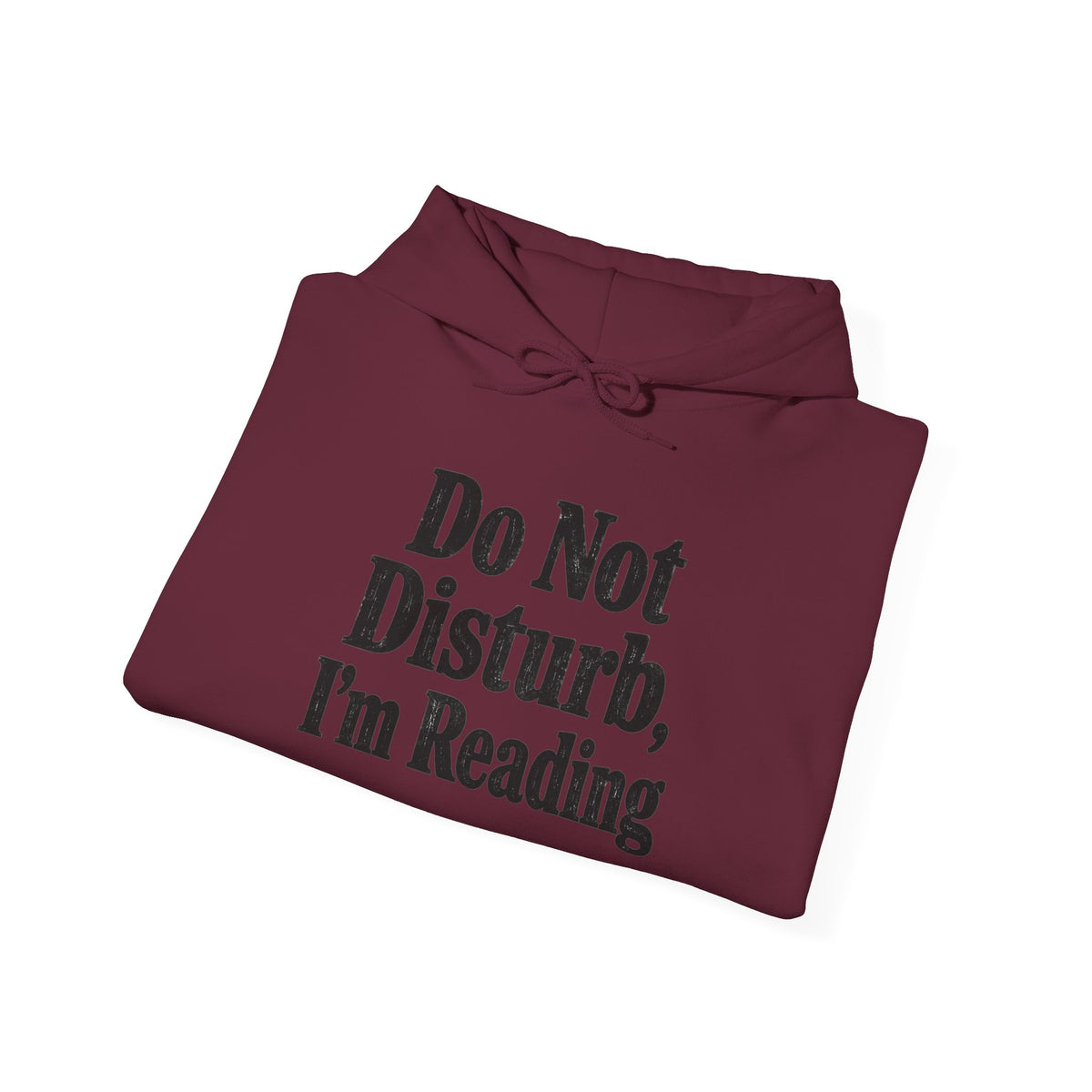 Do Not Disturb, I'm Reading Hoodie – Cozy Book Lover Hooded Sweatshirt