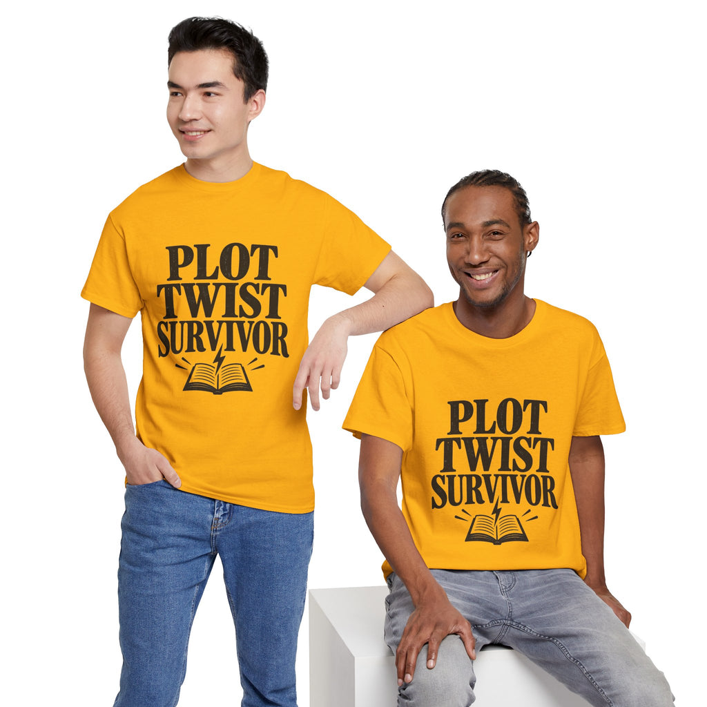 Plot Twist Survivor Book Lover T-Shirt