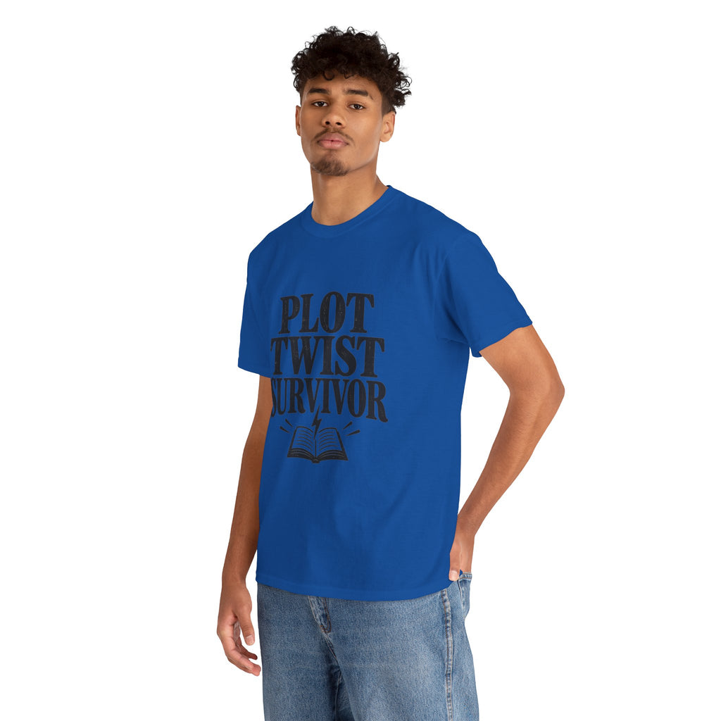 Plot Twist Survivor Book Lover T-Shirt