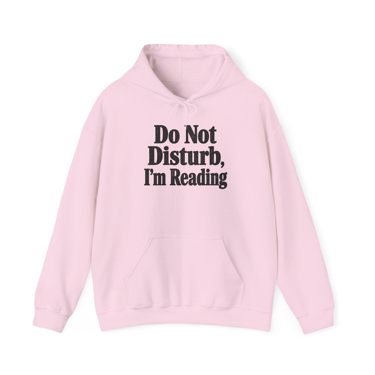 Do Not Disturb, I'm Reading Hoodie – Cozy Book Lover Hooded Sweatshirt