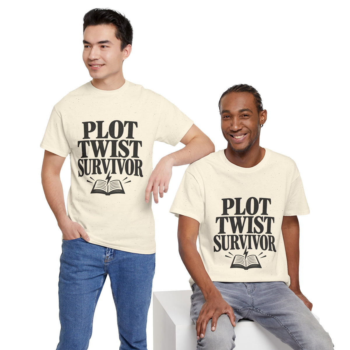 Plot Twist Survivor Book Lover T-Shirt