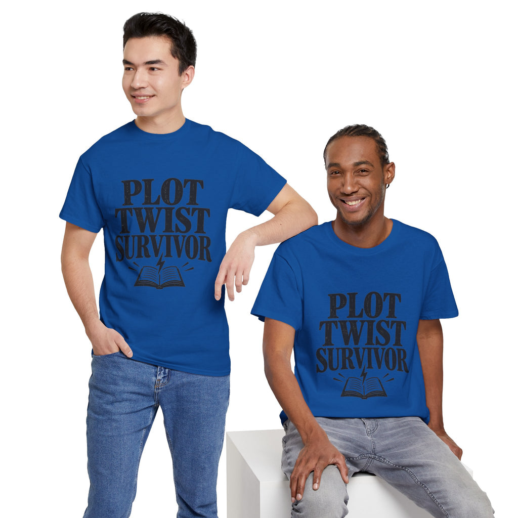 Plot Twist Survivor Book Lover T-Shirt