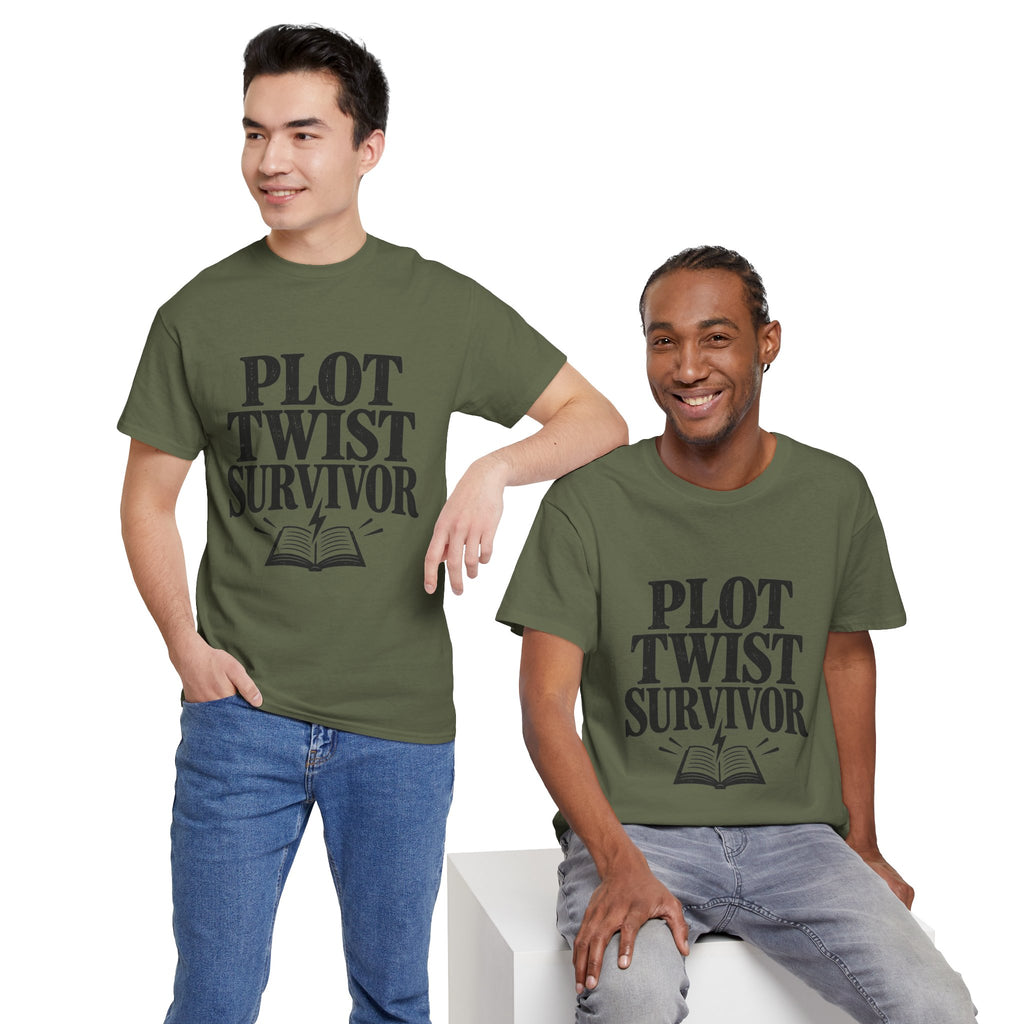 Plot Twist Survivor Book Lover T-Shirt