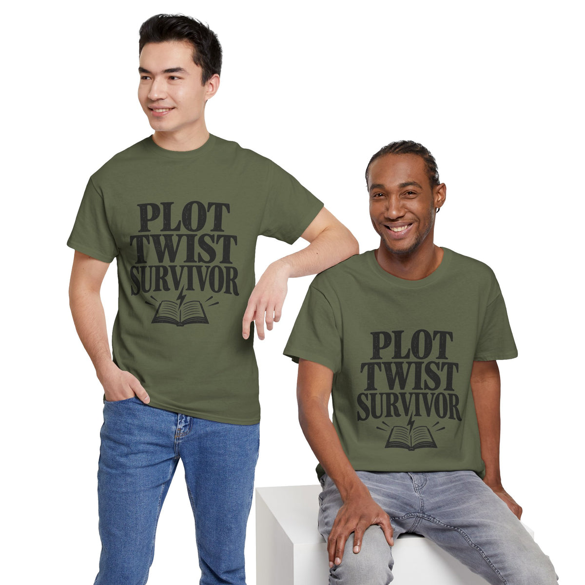 Plot Twist Survivor Book Lover T-Shirt