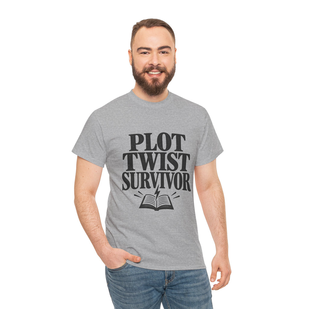 Plot Twist Survivor Book Lover T-Shirt