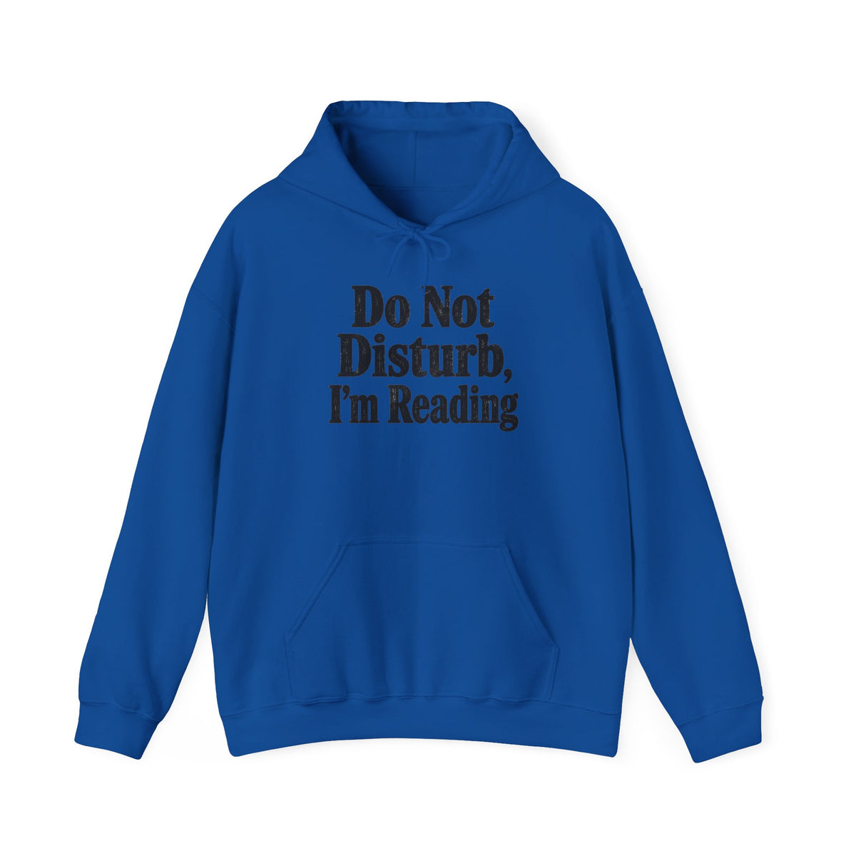 Do Not Disturb, I'm Reading Hoodie – Cozy Book Lover Hooded Sweatshirt