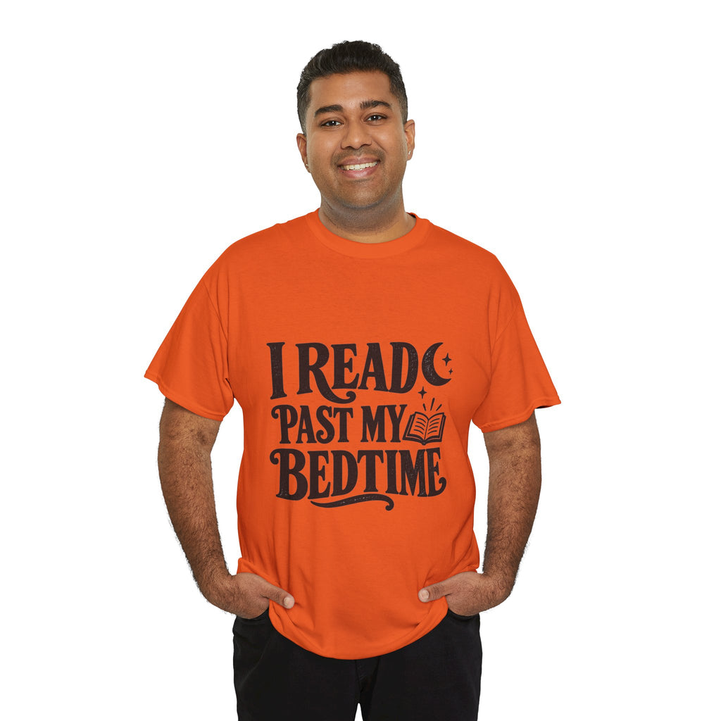 I Read Past My Bedtime Book Lover T-Shirt