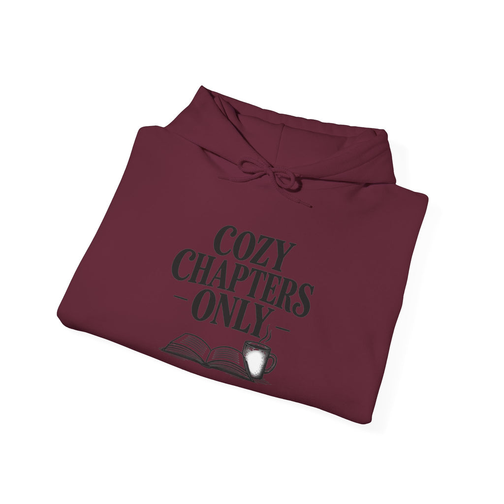 Cozy Chapters Only Hoodie – Book Lover Hooded Sweatshirt