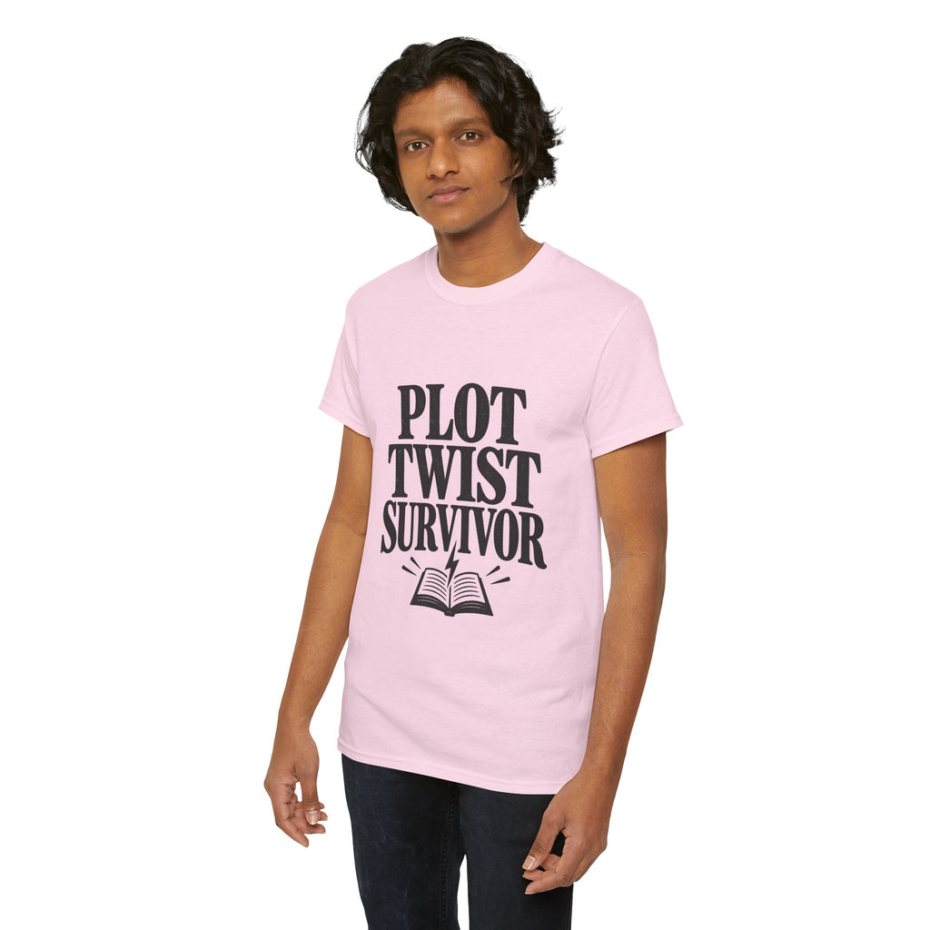 Plot Twist Survivor Book Lover T-Shirt