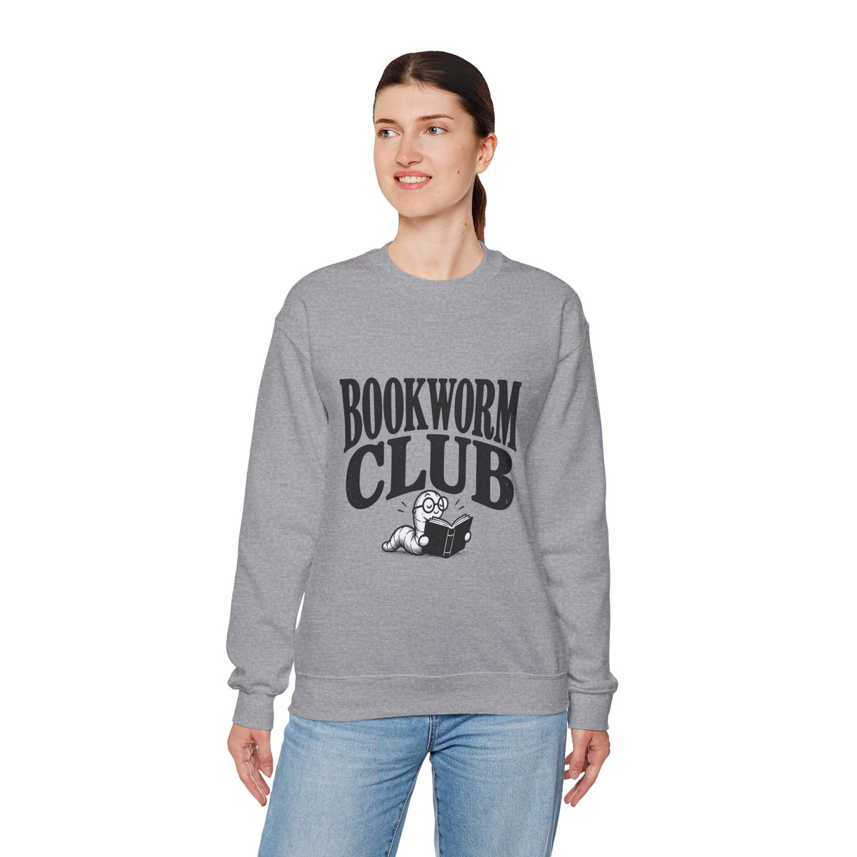 Bookworm Club Sweatshirt – Cozy Book Lover Crewneck