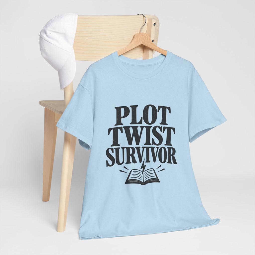 Plot Twist Survivor Book Lover T-Shirt