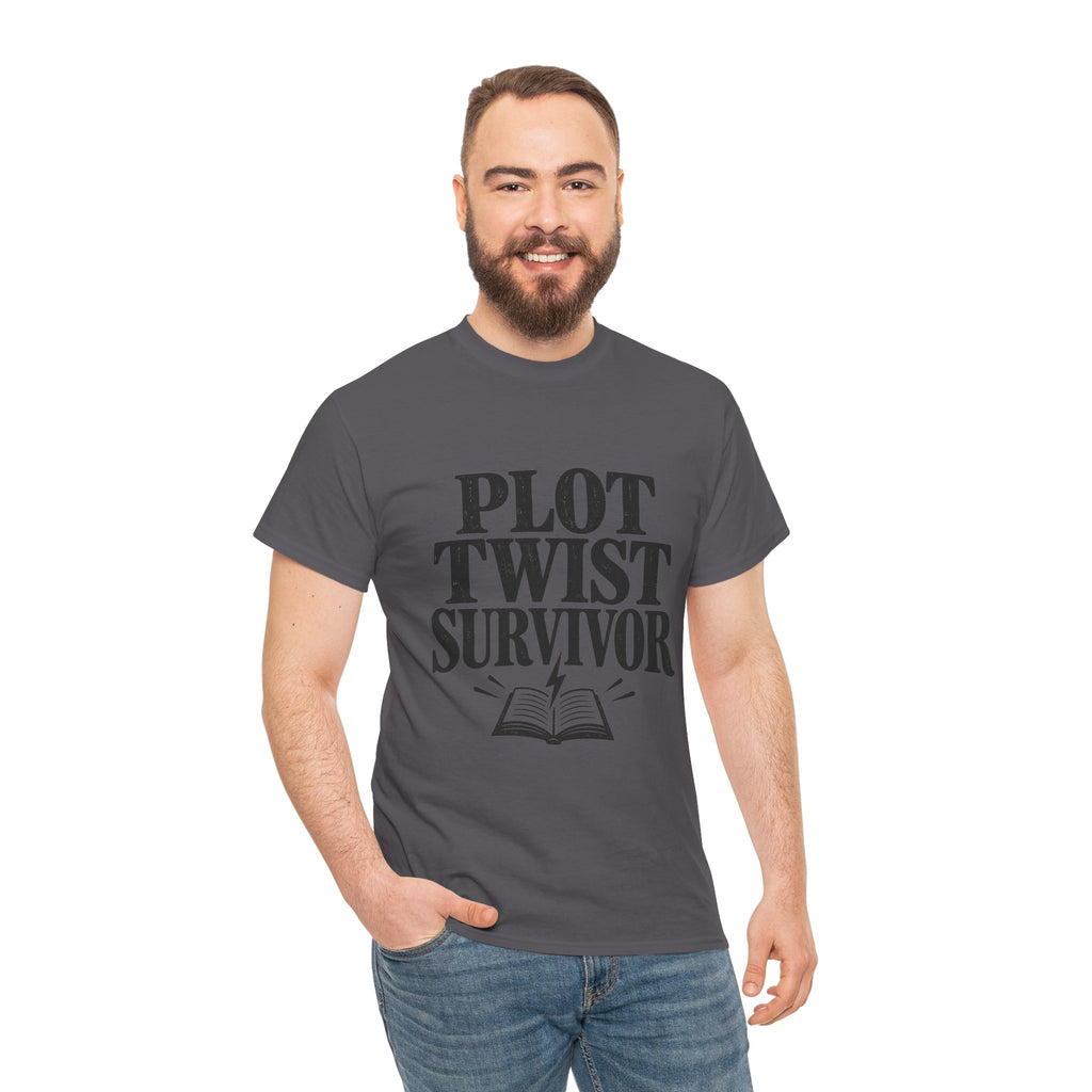 Plot Twist Survivor Book Lover T-Shirt