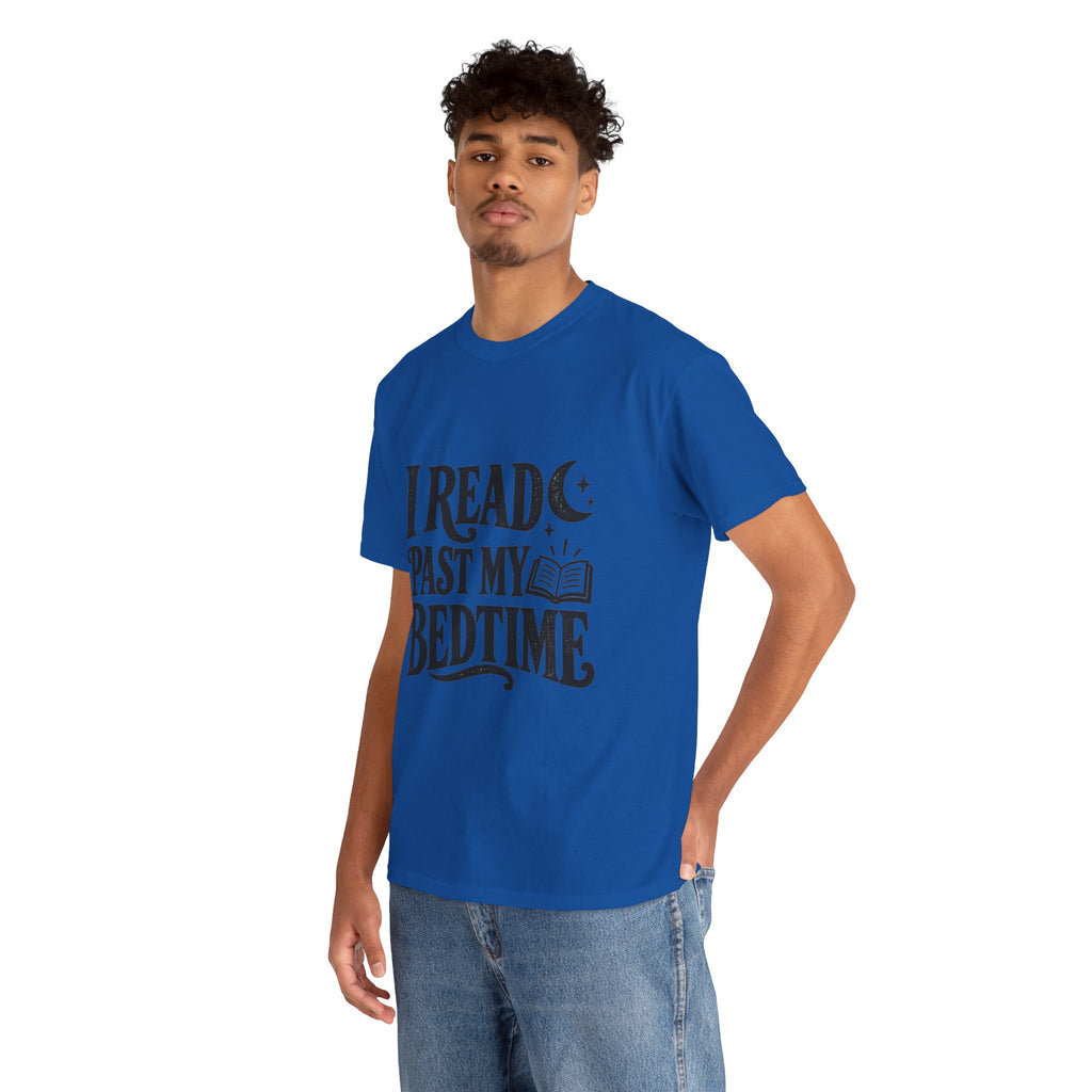 I Read Past My Bedtime Book Lover T-Shirt