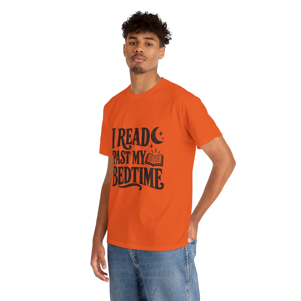 I Read Past My Bedtime Book Lover T-Shirt