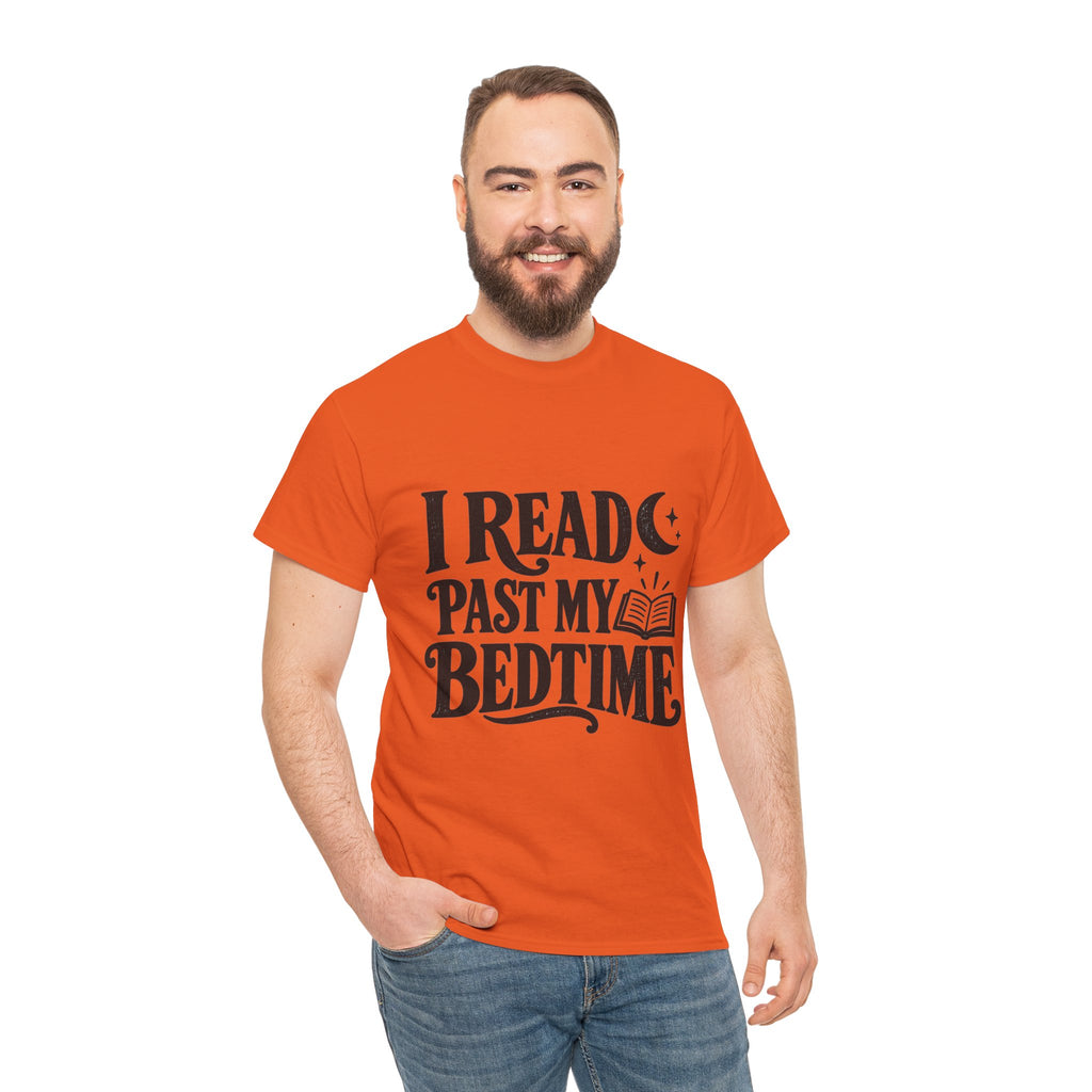 I Read Past My Bedtime Book Lover T-Shirt