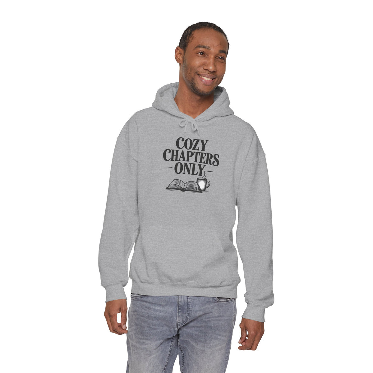 Cozy Chapters Only Hoodie – Book Lover Hooded Sweatshirt