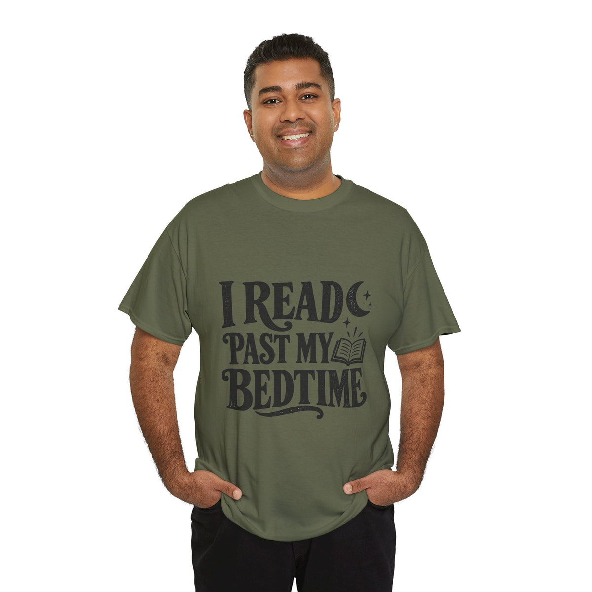 I Read Past My Bedtime Book Lover T-Shirt
