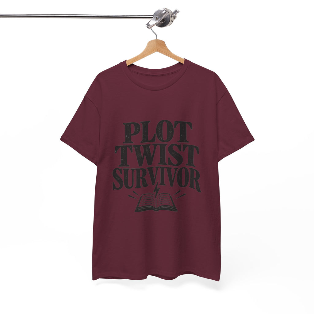 Plot Twist Survivor Book Lover T-Shirt