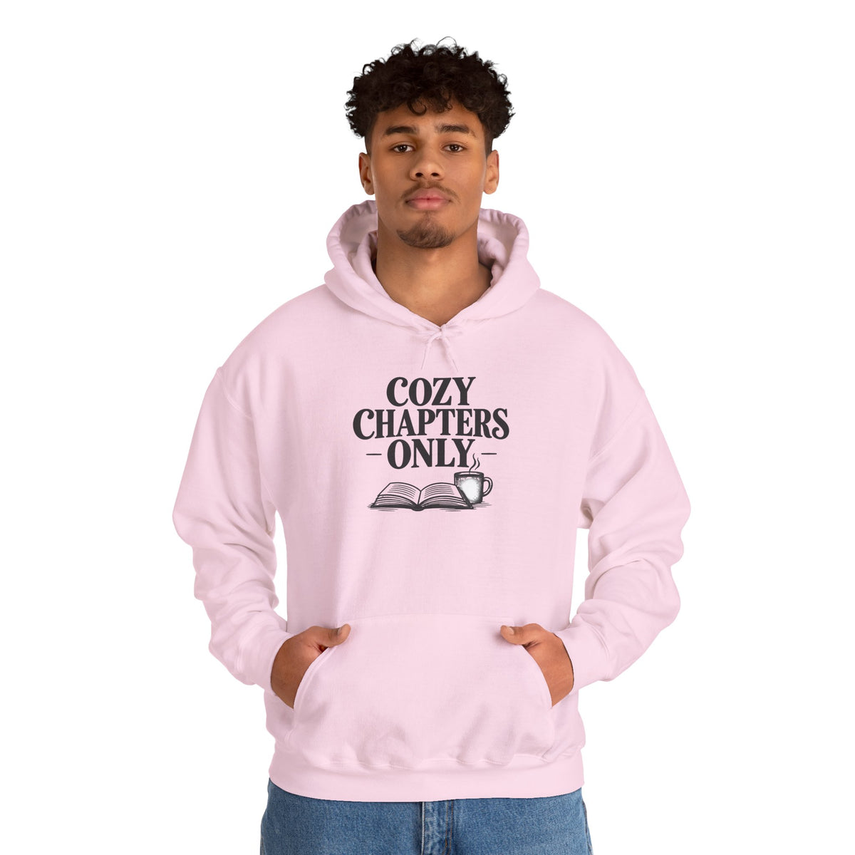 Cozy Chapters Only Hoodie – Book Lover Hooded Sweatshirt
