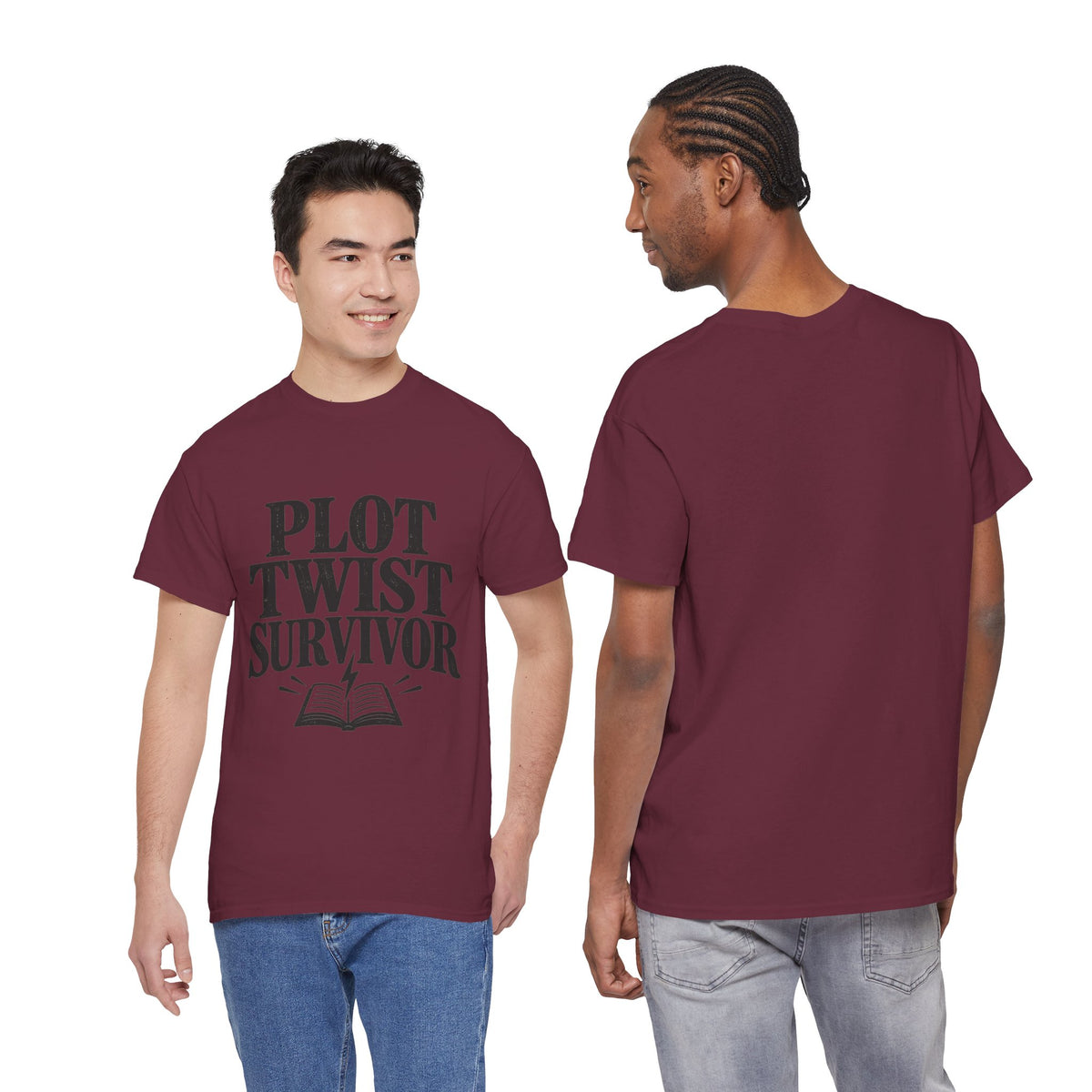 Plot Twist Survivor Book Lover T-Shirt