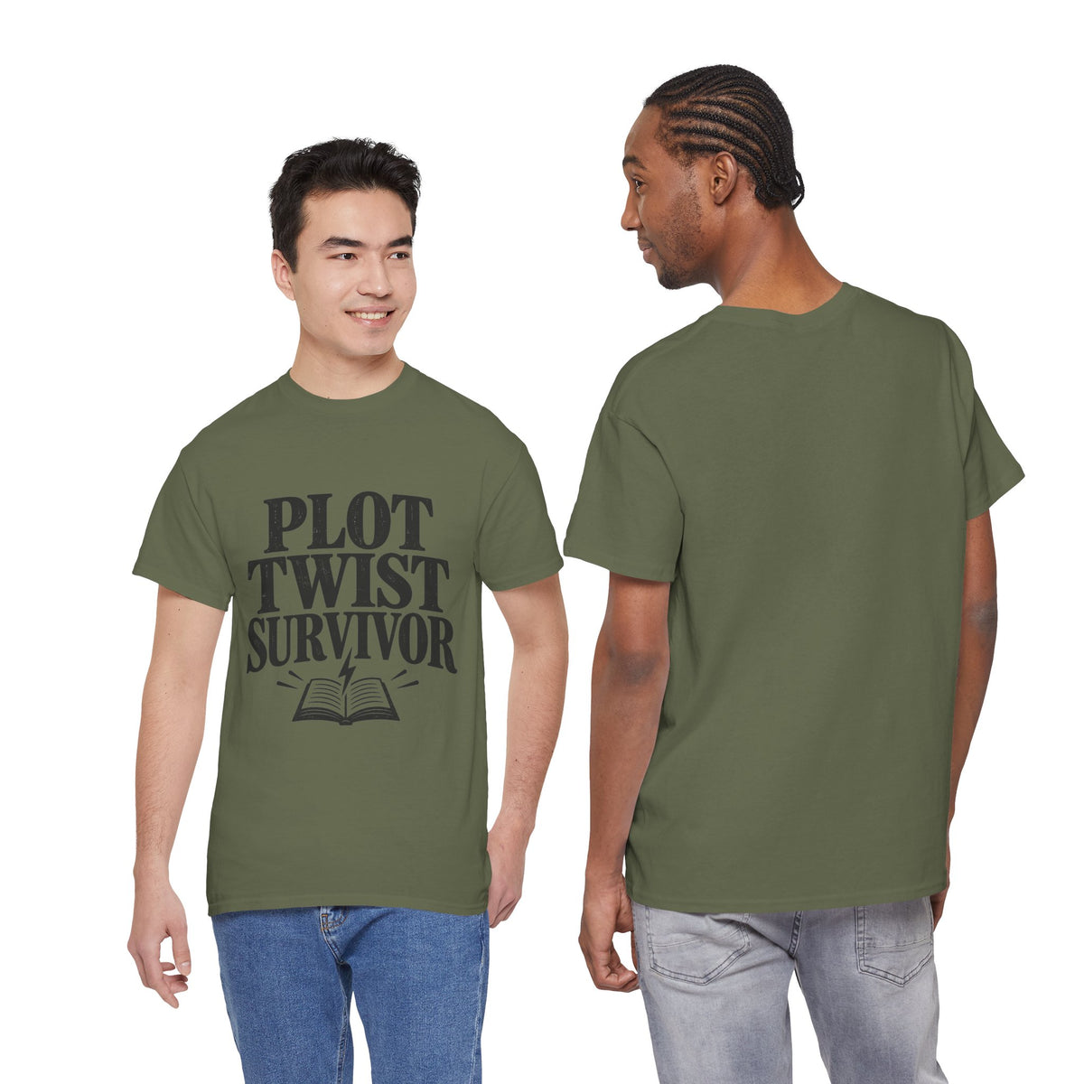 Plot Twist Survivor Book Lover T-Shirt
