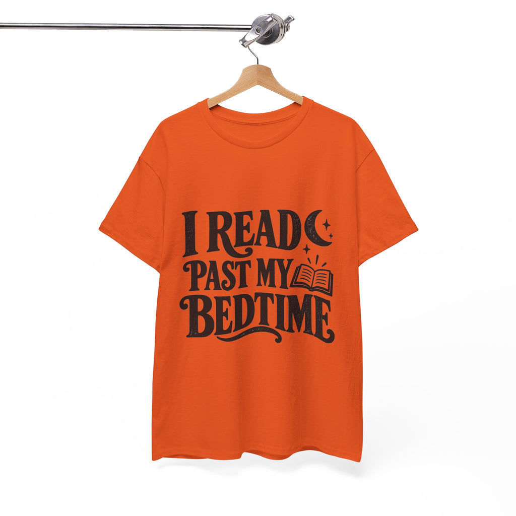 I Read Past My Bedtime Book Lover T-Shirt