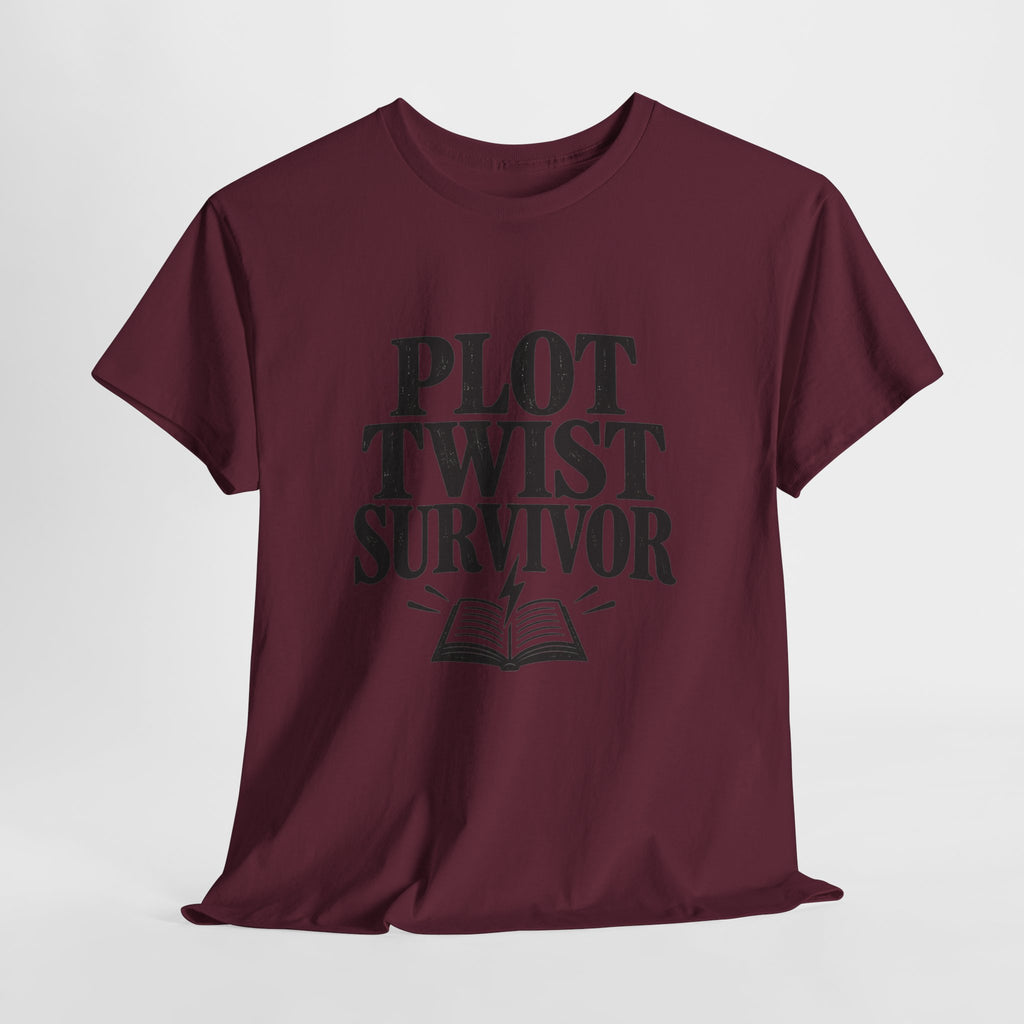 Plot Twist Survivor Book Lover T-Shirt