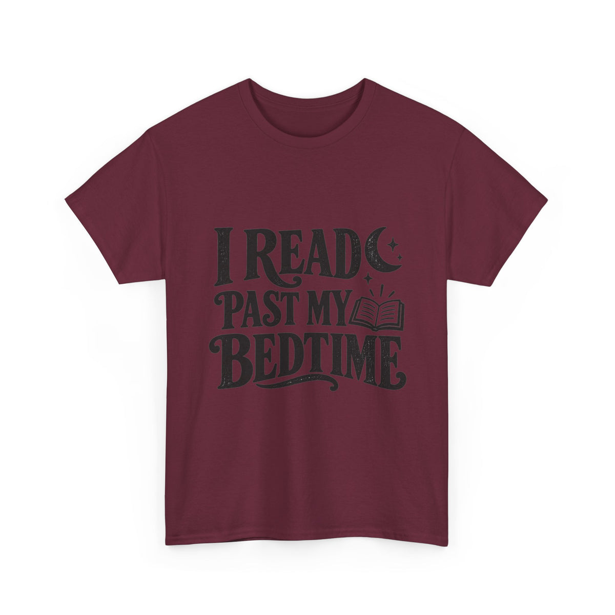 I Read Past My Bedtime Book Lover T-Shirt