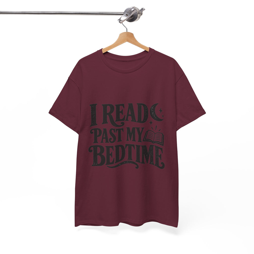I Read Past My Bedtime Book Lover T-Shirt