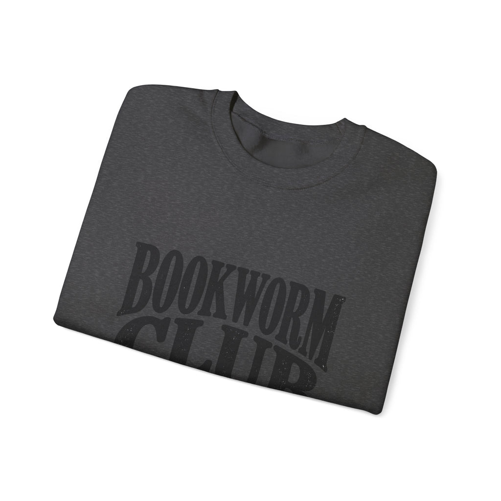 Bookworm Club Sweatshirt – Cozy Book Lover Crewneck