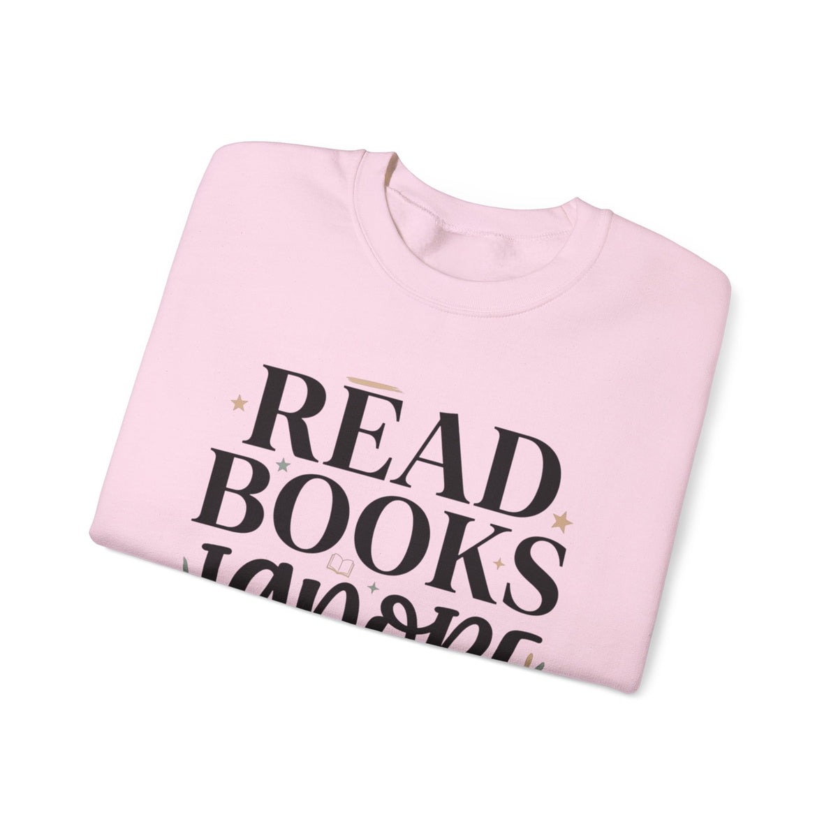 Read Books Ignore Reality Sweatshirt – Cozy Book Lover Crewneck