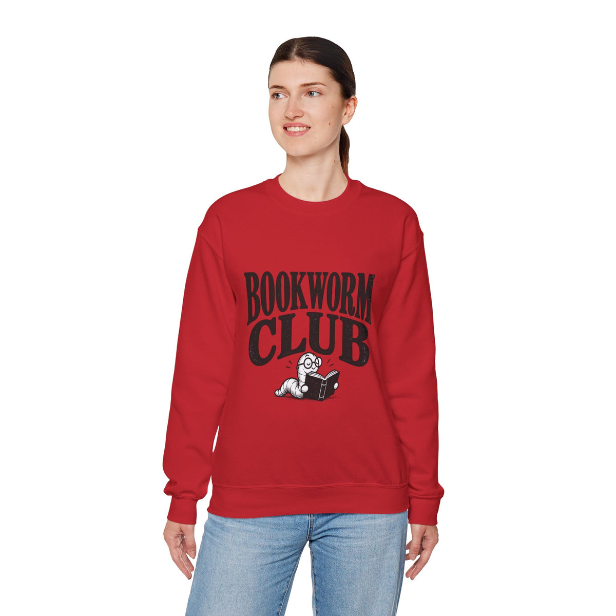 Bookworm Club Sweatshirt – Cozy Book Lover Crewneck
