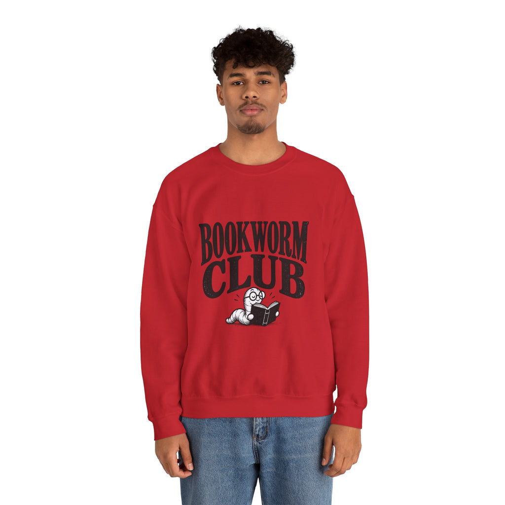 Bookworm Club Sweatshirt – Cozy Book Lover Crewneck