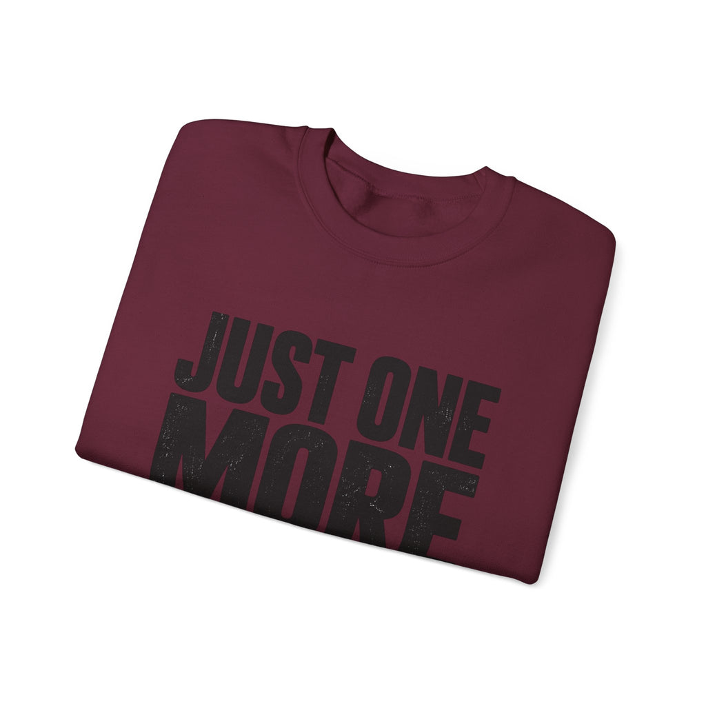 Just One More Chapter Sweatshirt – Cozy Book Lover Crewneck