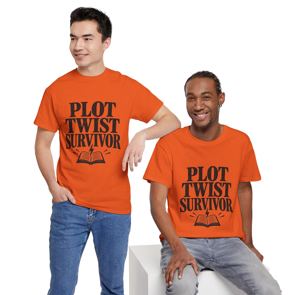 Plot Twist Survivor Book Lover T-Shirt