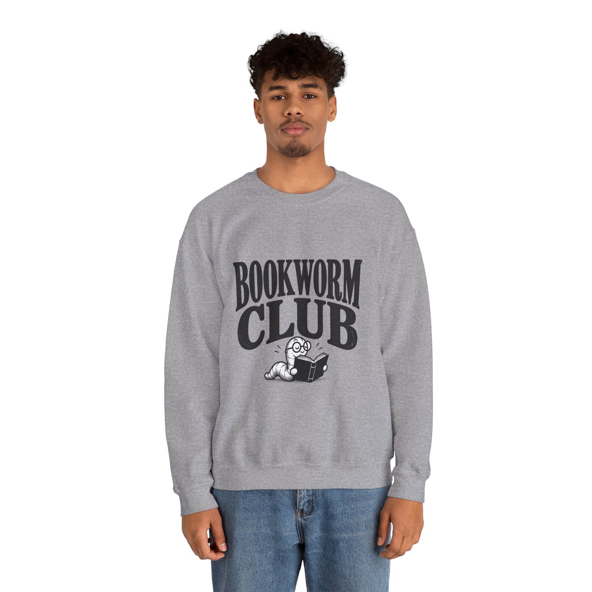 Bookworm Club Sweatshirt – Cozy Book Lover Crewneck