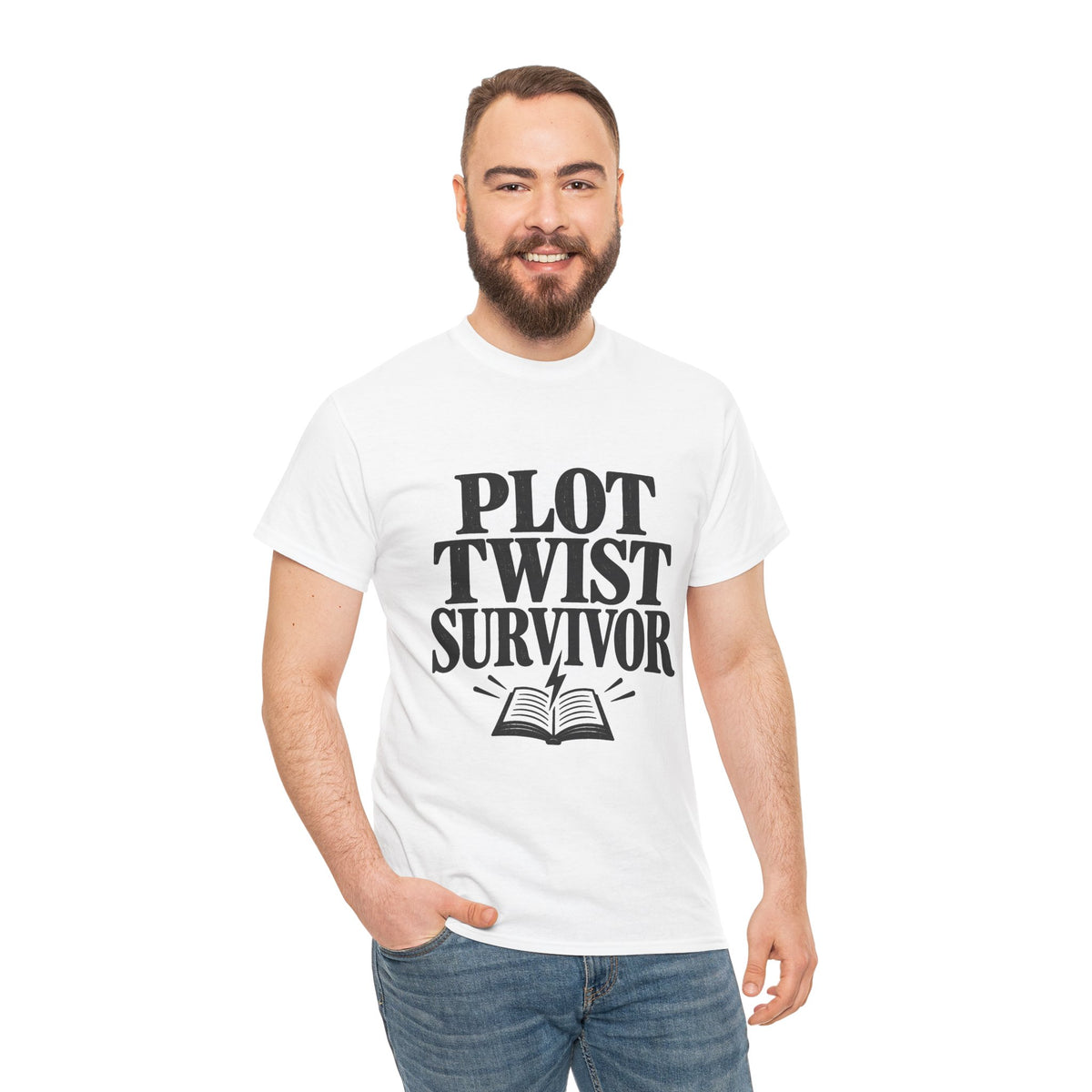 Plot Twist Survivor Book Lover T-Shirt