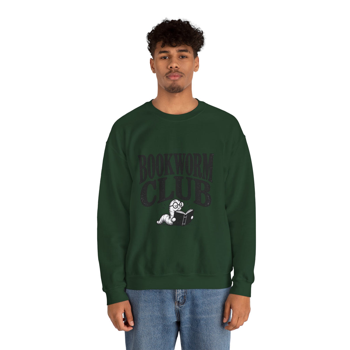 Bookworm Club Sweatshirt – Cozy Book Lover Crewneck