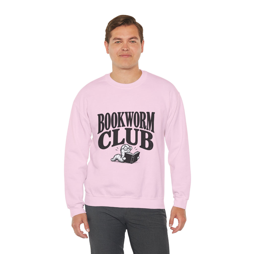 Bookworm Club Sweatshirt – Cozy Book Lover Crewneck