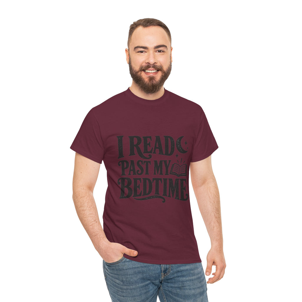 I Read Past My Bedtime Book Lover T-Shirt