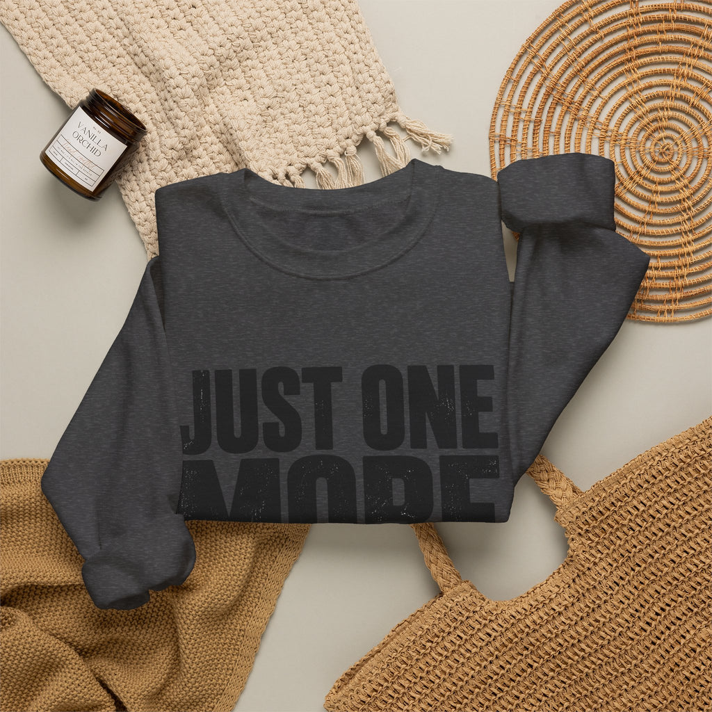 Just One More Chapter Sweatshirt – Cozy Book Lover Crewneck